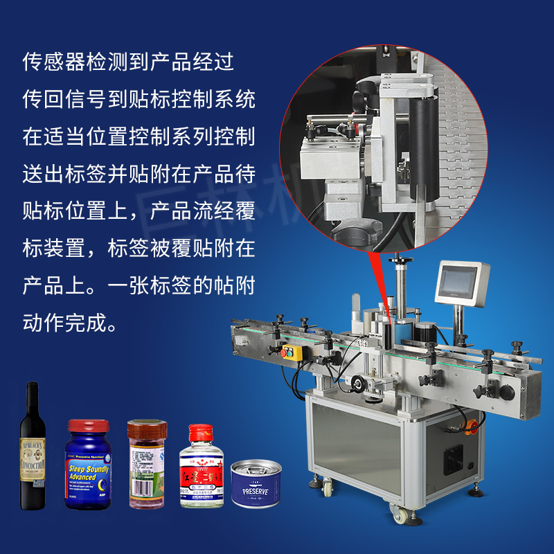 自動定位貼標機        